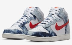 全新 Nike Dunk High WMNS “Washed Denim” 官图曝光！