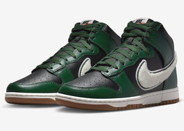 全新 Nike Dunk High “Chenille Swoosh” 官图曝光！