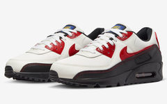 全新配色 Nike Air Max 90 SE “Sail Red” 官图曝光！