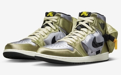 全新 Air Jordan 1 Utility “Neutral Olive” 官图曝光！