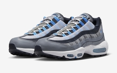 全新 Nike Air Max 95 “Cool Grey/University Blue” 官图释出！