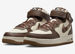 全新 Nike Air Force 1 Mid “Brown Plaid” 官图曝光！