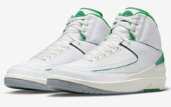 全新 Air Jordan 2 “Lucky Green” 官图曝光！