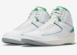 全新 Air Jordan 2 “Lucky Green” 官图曝光！