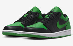 全新 Air Jordan 1 Low “Lucky Green” 官图曝光！