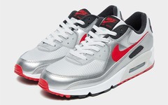 全新配色 Nike Air Max 90 “Metallic Silver” 实物曝光！