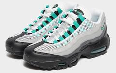 全新配色 Nike Air Max 95 WMNS “Stadium Green” 实物曝光！