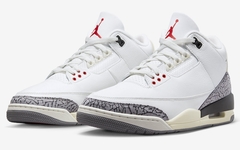 全新 Air Jordan 3 “White Cement Reimagined” 官图曝光！