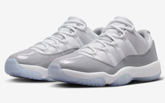 全新 Air Jordan 11 Low “Cement Grey” 官图曝光！