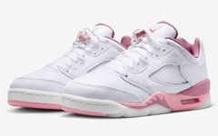 全新 Air Jordan 5 Low GS “Desert Berry” 官图曝光！