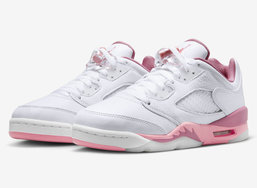 全新 Air Jordan 5 Low GS “Desert Berry” 官图曝光！