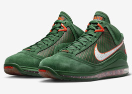 全新配色 Nike LeBron 7 “FAMU” 官图曝光！