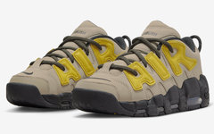 全新 AMBUSH x Nike Air More Uptempo Low “Limestone” 官图曝光！