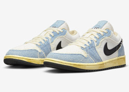 全新 Air Jordan 1 Low “Sashiko” 官图曝光！