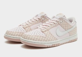 全新 Nike Dunk Low “Pink Gingham Plaid” 官图曝光！