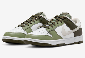 全新配色 Nike Dunk Low “Oil Green” 官图曝光！