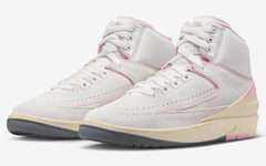 全新配色 Air Jordan 2 WMNS “Soft Pink” 官图曝光！