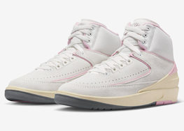 全新配色 Air Jordan 2 WMNS “Soft Pink” 官图曝光！