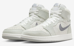 全新 Air Jordan 1 High Zoom CMFT 2 “Particle Grey” 官图曝光！