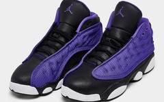 全新黑紫  Air Jordan 13 官图曝光！