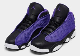 全新黑紫  Air Jordan 13 官图曝光！