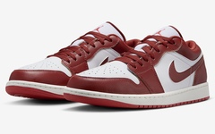 全新 Air Jordan 1 Low “Dune Red” 官图曝光！