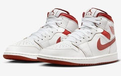 全新 Air Jordan 1 Mid SE “Dune Red” 官图曝光！