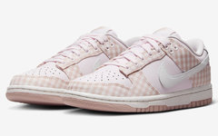 全新配色 Nike Dunk Low WMNS “Pink Gingham” 官图曝光！