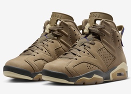 全新 Air Jordan 6 Gore-Tex “Brown Kelp” 官图曝光！