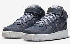 全新 Nike Air Force 1 Mid “Denim” 官图曝光！