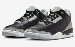 全新 Air Jordan 3 “Green Glow” 官图曝光！