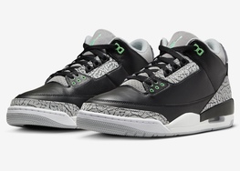 全新 Air Jordan 3 “Green Glow” 官图曝光！