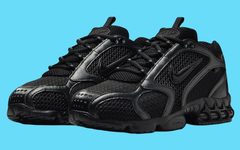 全新 Nike Air Zoom Spiridon Cage 2 “Triple Black” 官图曝光！