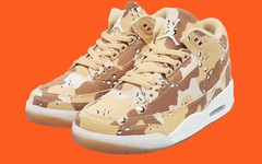 全新 WNBA x Air Jordan 3 “Desert Camo” 官图曝光！