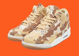 全新 WNBA x Air Jordan 3 “Desert Camo” 官图曝光！