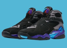 全新复刻 Air Jordan 8 “Aqua” 官图曝光！