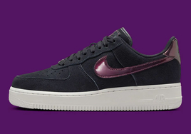 全新 Nike Air Force 1 Low “Eggplant Swoosh” 官图曝光！