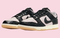 全新 Nike Dunk Low “Pink/Black Croc” 官图曝光！