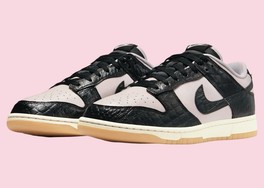 全新 Nike Dunk Low “Pink/Black Croc” 官图曝光！