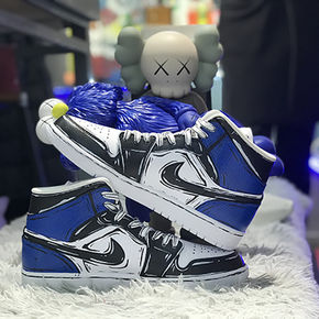 【球鞋定制】Air Jordan 1 AJ1系列 小闪电二次元定制球鞋