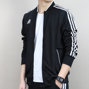 Adidas 2018春季新款运动夹克棒球服外套 CG1819