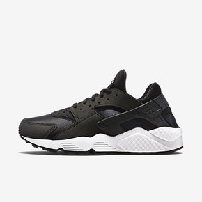 NIKE Air Huarache Run 黑白 634835-006