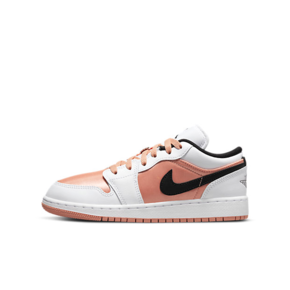 Air Jordan 1 Low (GS) 黑白粉低帮复古篮球鞋 DM8960-801