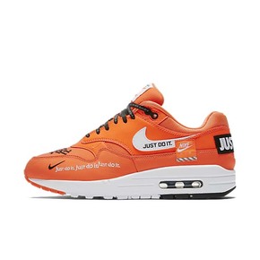 Nike Air Max 1 Just Do It 白橙拼接复古跑步鞋 917691-800（2018.6.28发售）