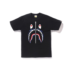 BAPE COLOR CAMO SHARK TEE 彩色迷彩鲨鱼短袖