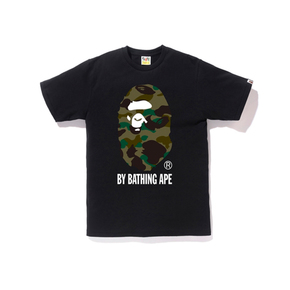 BAPE 1ST CAMO BY A BATHING APE 迷彩大猿人头短袖