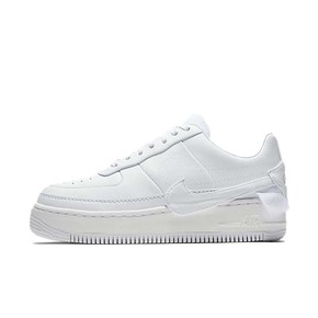 Nike Air Force 1 Jester AF1 变革歪勾板鞋 纯白AO1220-101