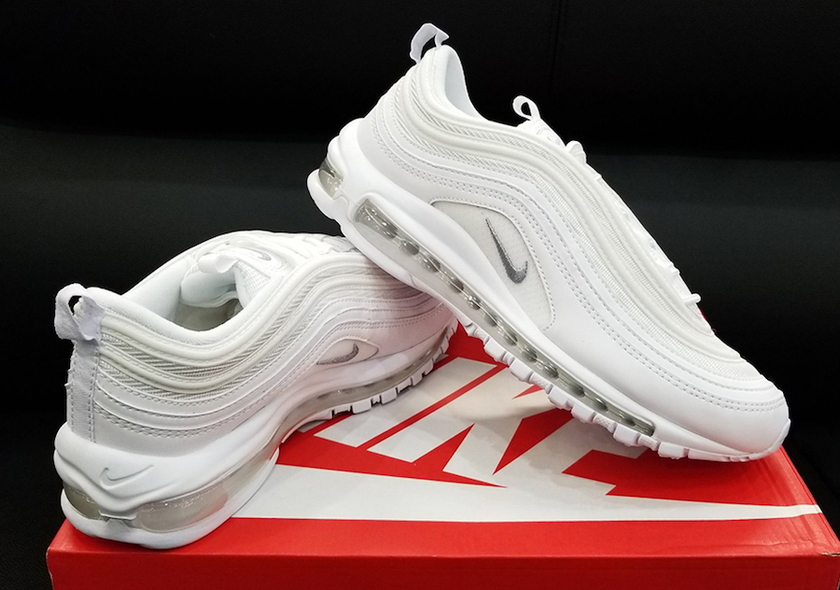 nikeairmax97全新triplewhite配色