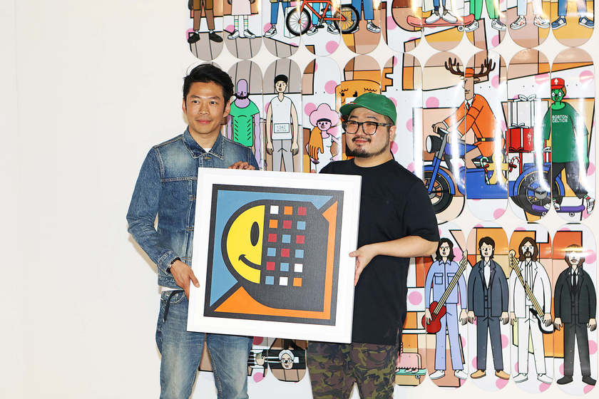 GRAFFLEX赠送三里屯太古里余国安先生画作.JPG