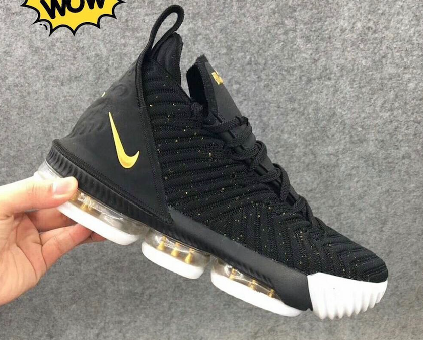 lebron 16 black rainbow